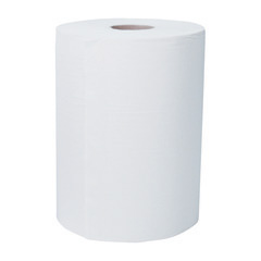 12388 Scott Slimroll 8&quot;X580&#39; White Hard Roll Towels - 6