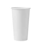 SWHC20PE White 20oz.  Single Wall Paper Hot Cups - 