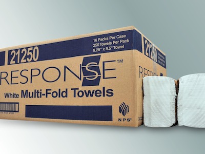 MF40001V/4000MF White  Multi-Fold Towels - 