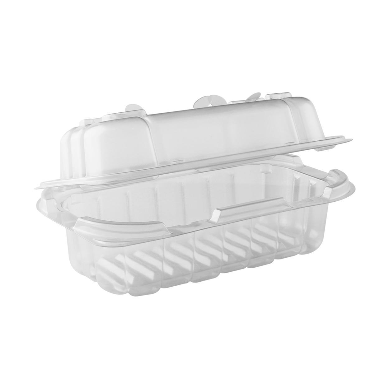 4666311 CF6311C 7.5&quot;x4.5&quot;  Clear Crisp Food Hinged 