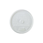 12EL White Sip Thru Lids - 1000(10/100)