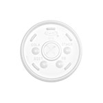 24SL05 Translucent Staw Slot Lid - 500(5/100)