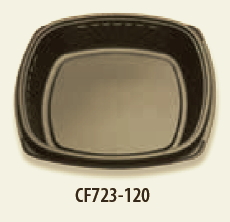 CF723-120-1 Forum Black 12&quot; Deep Tray (Fits CL213-120 &amp;