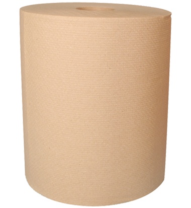 HWT68001K/800HT-K React  8&quot;x800&#39; Brown Roll Towel-6